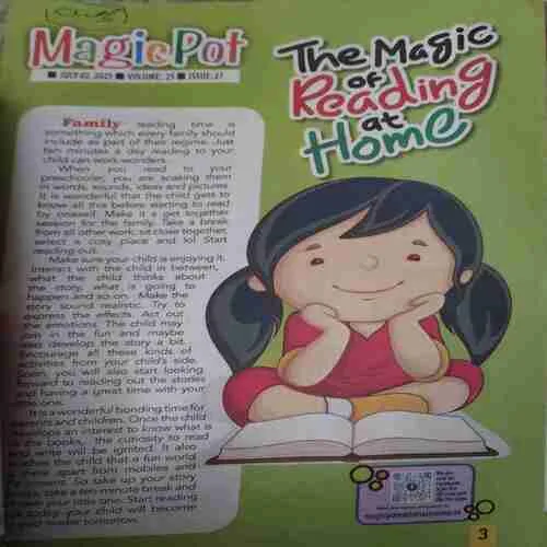 Magic pot ( 2nd July 2025 ) (cut on front cover )