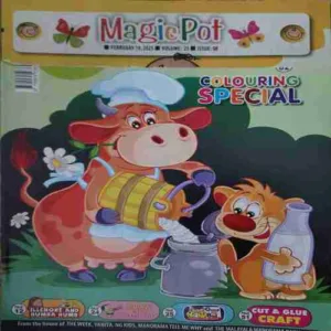 Magic pot ( 19th February 2025 ) (cut on front cover )