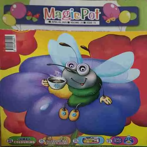 Magic pot ( 9th April 2025 ) (cut on front cover )