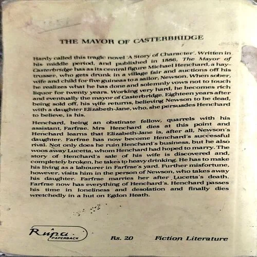 Document 30_64 The Mayor Of Casterbridge (pages 318) (By Thomas Hardy)