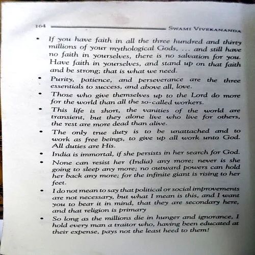 Swami Vivekananda (pages 164)