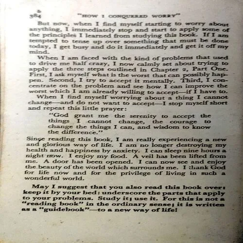 Document 33_39 How To Stop Worrying And Start Living (pages 384) (By Dale Carnage)