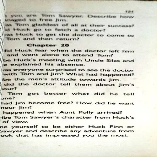 The Adventures Of Huckleberry Finn (pages 98) (By Mark Twain)