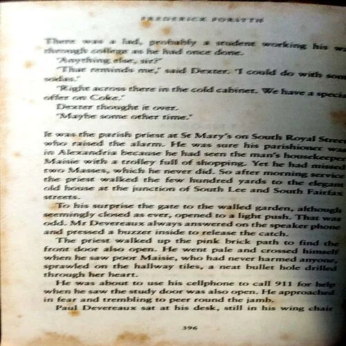 The Cobra (pages 396) (by Fredrick Forsyth)