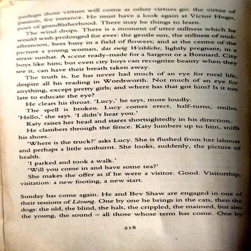 Disgrace (pages 218)