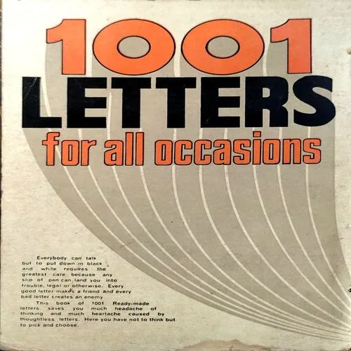 1001 Letters For All Occasions