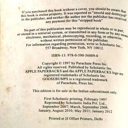 Document 36_60 Goosebumps (pages 124) (By R L Stine)