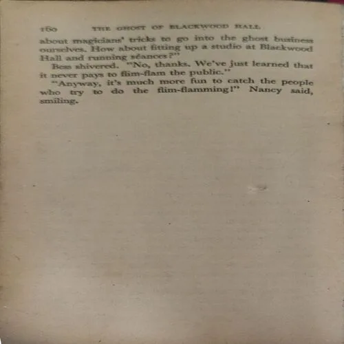 The Ghost Of Blackwood Hall (pages 160)