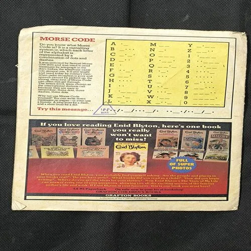 FIVE GO TO MYSTERY MOOR ( Front Cover And Page no-3to6 Upper Side Corner Cut And Story Impact )