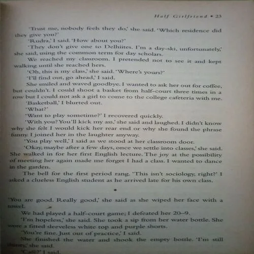 Half Grilfriend (By= Chetan Bhagat ) (Total Page no=260 )