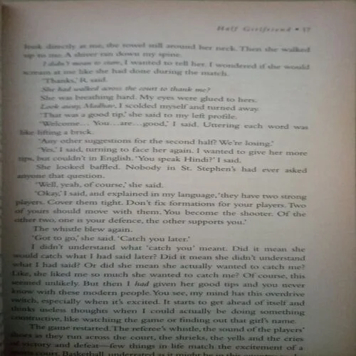 Half Grilfriend (By= Chetan Bhagat ) (Total Page no=260 )