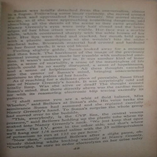 Coma , By = (Robin Cook ) ,Total pages=(308 )