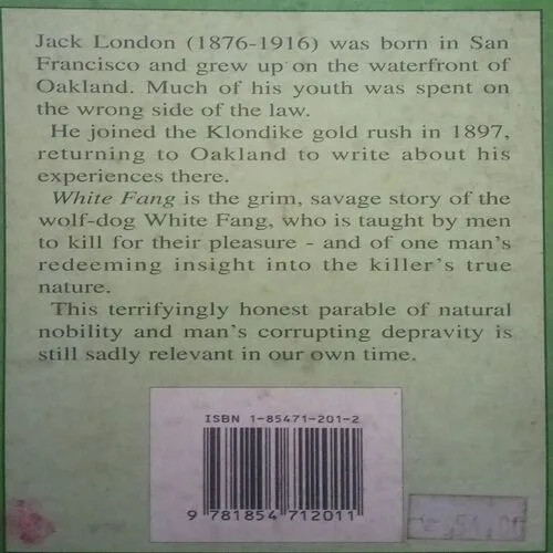 White Fang ,By = (Jack london ) ,Total pages=(255 )