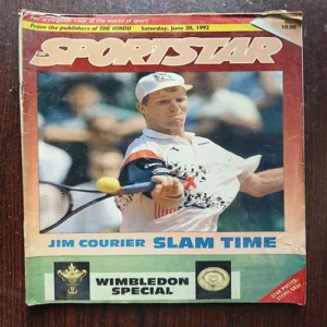 Sportstar ( June 1992 ) ( Page No 11,12 Are Missing And 35 to 38 ) ( Page No 33,34 Are Half Cut )
