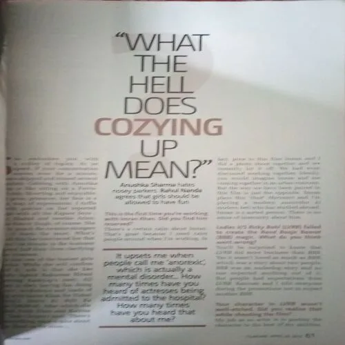 Filmfare ( April 25, 2015) damage