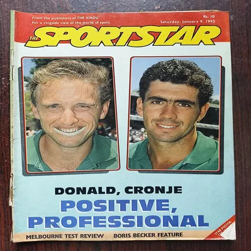Sportstar ( January 1993 ) ( Page No 32 to 40 Are Missing )