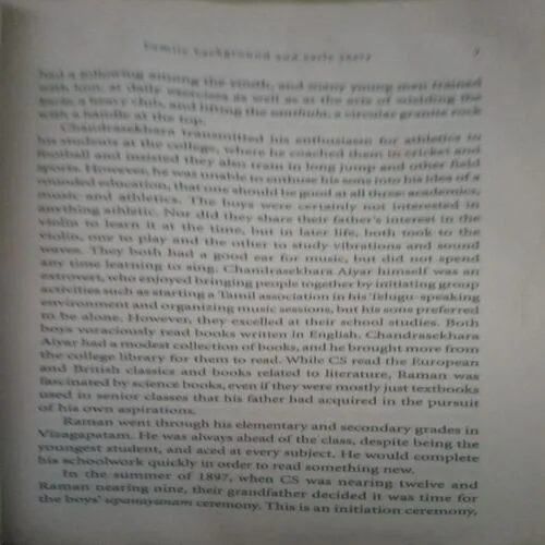 UMA Parameswaran ,By = ( C.V Raman) ,Total pages=(274 )