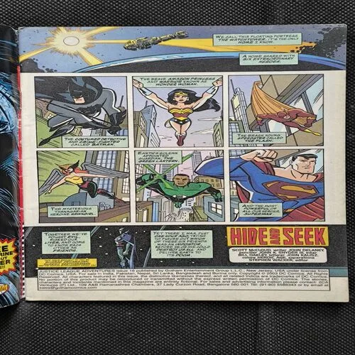 JUSTICE LEAGUE ADVENTURES ( HIDE AND SEEK )