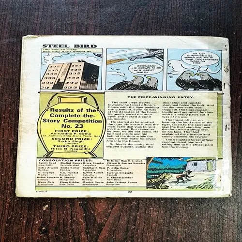 TINKLE No 114 ( Back Cover Missing )