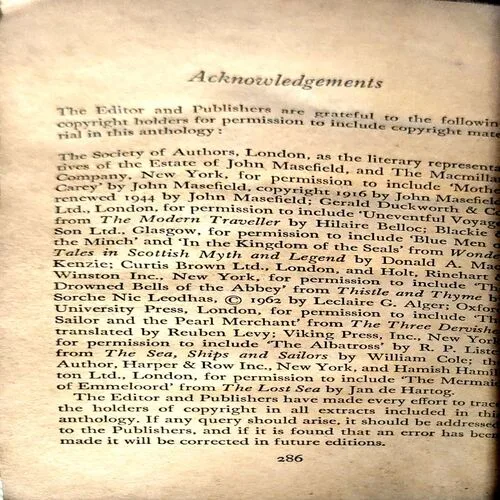 A book of Sea Legends (pages 286)