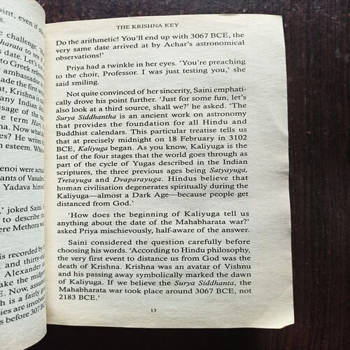 The Krishna Key ( By Ashwin Sanghi )