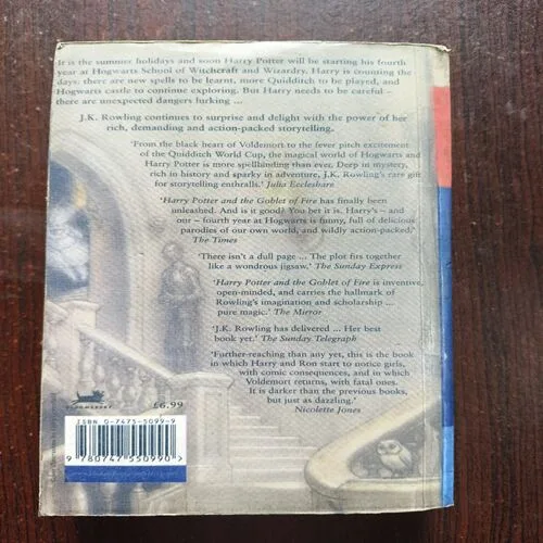 Harry Potter and The Gold Of Fire ( J.K.Rowling )