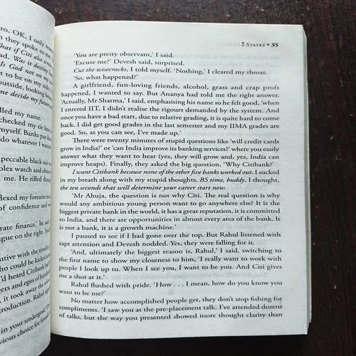 2 States ( Chetan Bhagat )