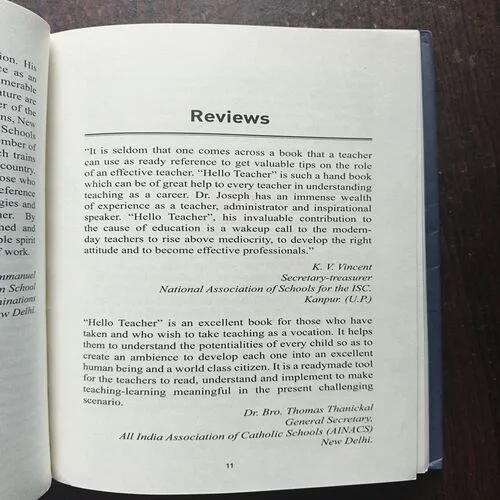 Hello Teacher ( Dr . C.J . Joseph )