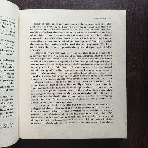 The Service Of The state ( Bhaskar ghose )