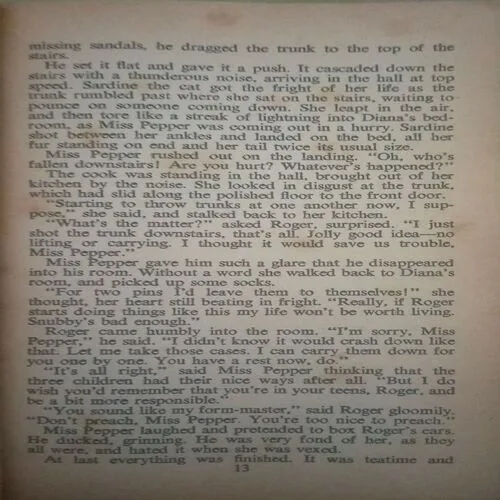 The Rubadub Mystery (By =Enid Blyton ) ,(Total pages=158 )damage