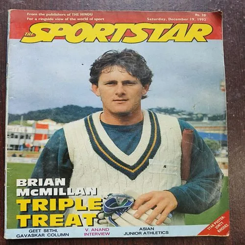 Sportstar ( December 1992 ) Page No 57,58 Are Half Cut