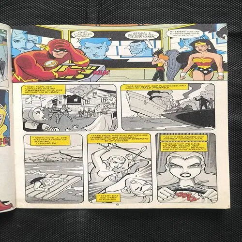 JUSTICE LEAGUE ADVENTURES ( THE WEAPONS OF MAN )