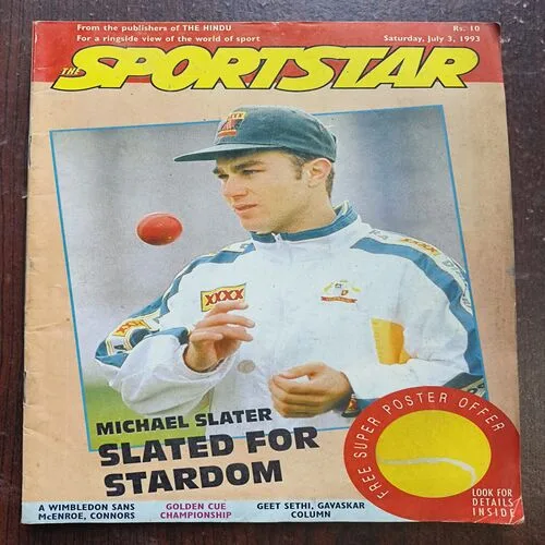 Sportstar ( July 1993 ) Page No 13,14 Half Cut