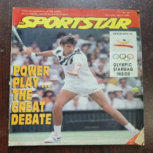 Sportstar ( July 1992 ) Page No 5,6,15,16,17,18 Are Missing And Page No 11,12, 63.64 Are Half Cut