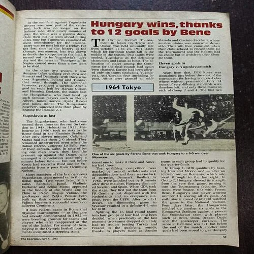 Sportstar ( July 1992 ) Page No 5,6,15,16,17,18 Are Missing And Page No 11,12, 63.64 Are Half Cut