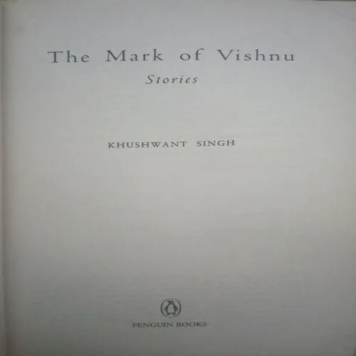 Document_18 The Mark Of Vishnu ,By = (Khushwant singh ) ,Total pages=( 154)