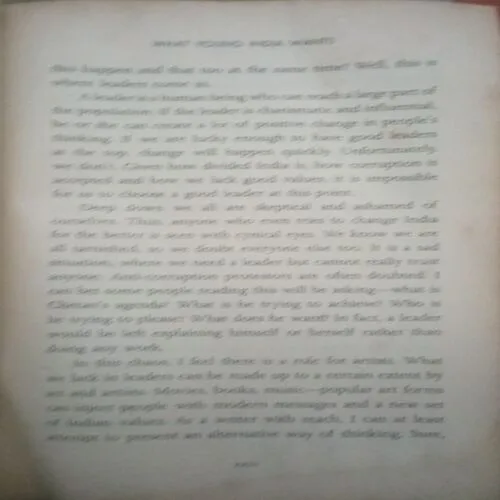 Document_30 What Young India Wants, By = (Chetan Bhagat ) ,Total pages=( 179)