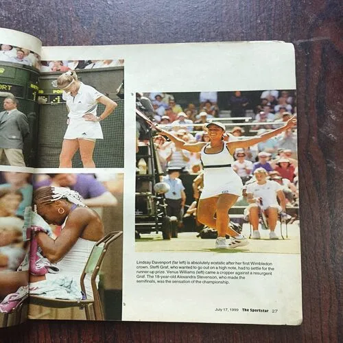 Sportstar ( July 1999 ) ( Page no 57,58 Are Half Cut )