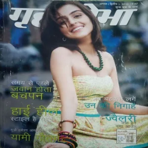 Grihshobha ( August II 2013 )damage cover page