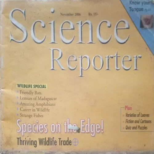 Science Reporter (November 2006)damage