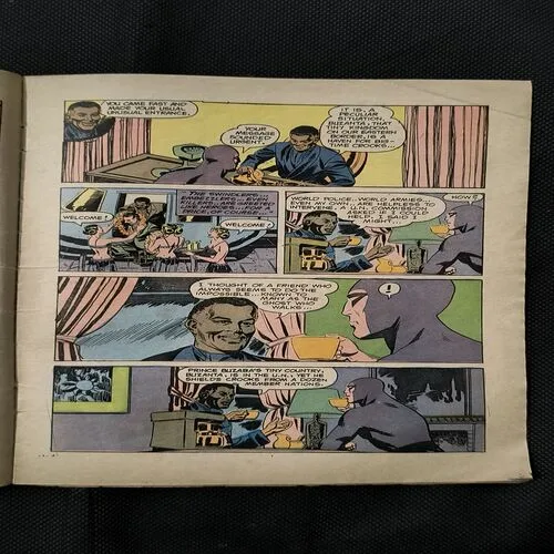 THE IRON WILLED SAVIOUR Part-1 ( Front Cover Upper Side Corner Cut )