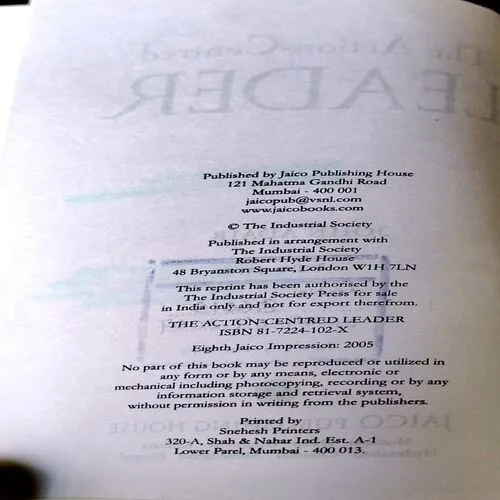 The Action Centred LEADER (pages 150)