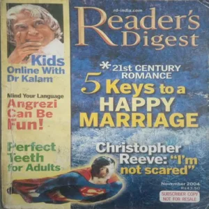 Reader’s Digest ( November 2004 ) damage pages