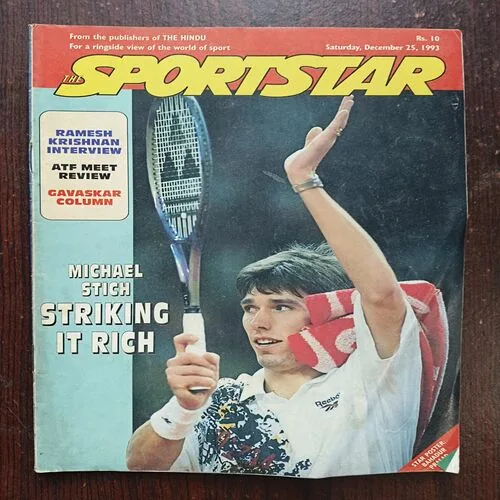 Sportstar ( December 1993 ) ( Page No 13, 14 Are Half cut )