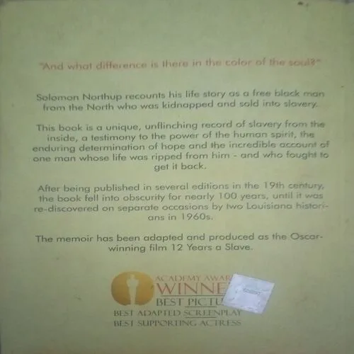 Document_72 12 Years a Slave, By = (Solomon Northup ) ,Total pages=(227 )