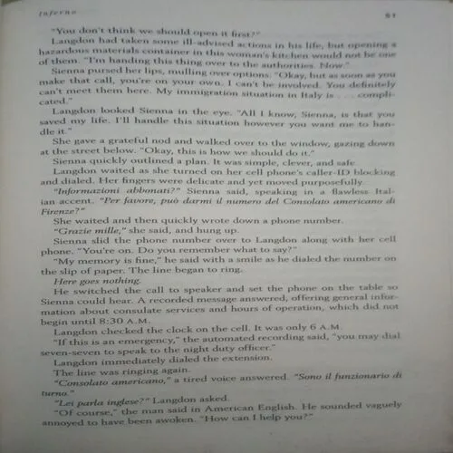 Document_77 Inferno ,By = ( Dan Brown) ,Total pages=( 461) damage cover page