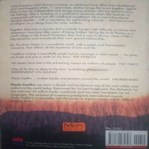 By The River Piedra I Sad Drown And Wept (By = Paulo coelho ) ,(Total pages=208 )