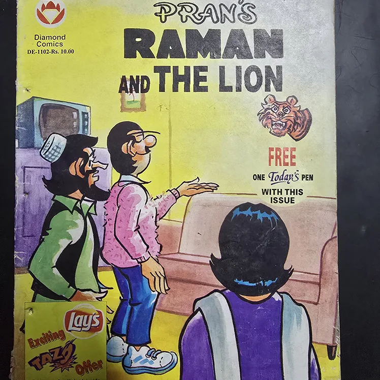Raman and The Lion