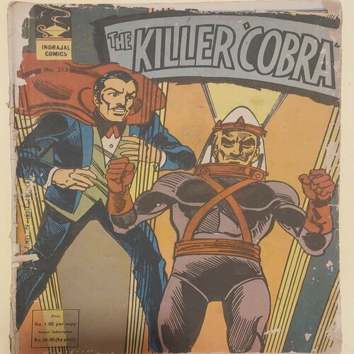 THE KILLER COBRA (No.213) INDRAJAL COMICS