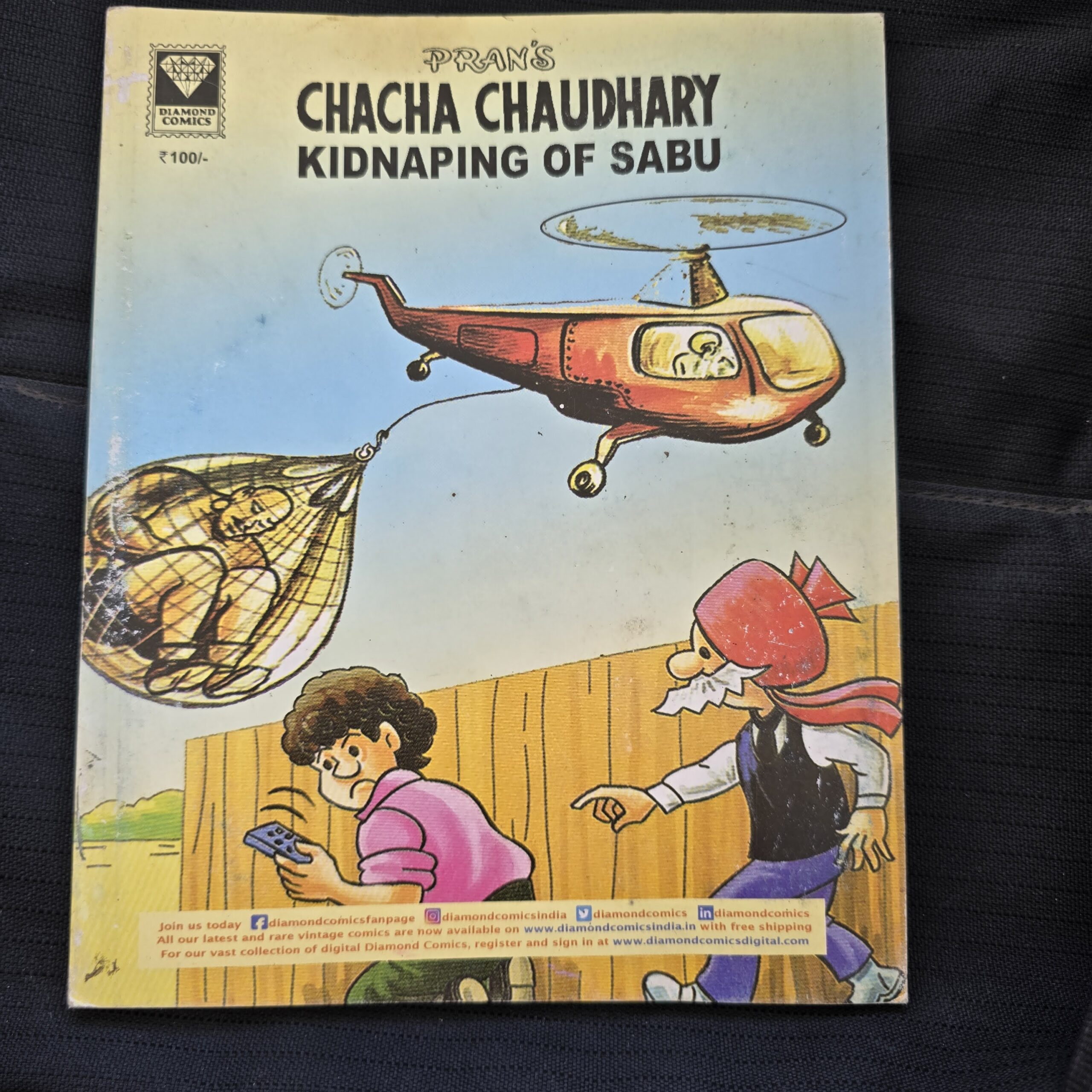 Chacha Chaudhary Kidnapping of Sabu